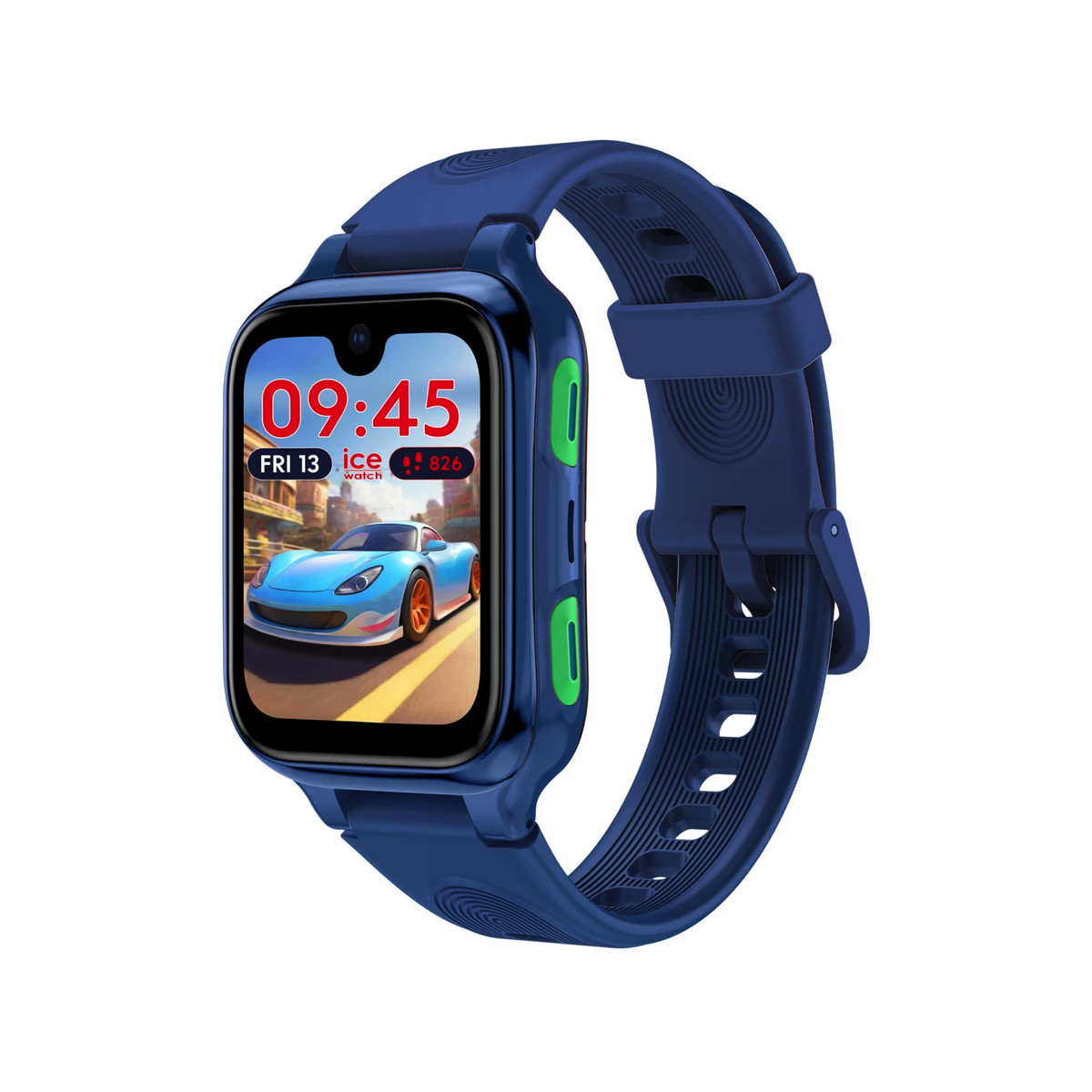 Montre ICE WATCH ice kids 4g 2.0 enfant connecté, bracelet silicone bleu