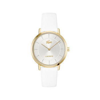 Montre LACOSTE crocorigin femme bracelet silicone blanc