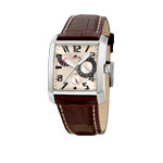 Montre Lotus homme acier bracelet cuir