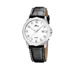 Montre Lotus homme acier bracelet cuir