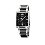 Montre Lotus homme acier c&eacute;ramique noire