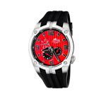 Montre Lotus homme multifonctions acier silicone