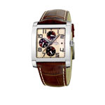 Montre Festina homme acier bracelet cuir