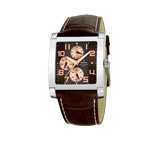 Montre Festina homme acier bracelet cuir