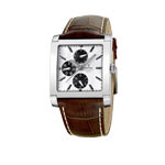 Montre Festina homme acier bracelet cuir