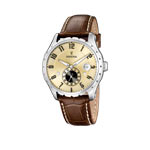 Montre Festina homme acier bracelet cuir
