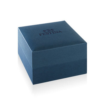 Montre Festina Homme acier bracelet cuir