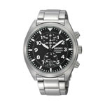 Montre Seiko chrono acier bracelet acier