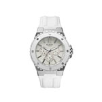 Montre Guess homme multifonctions blanche