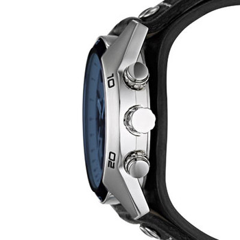 Montre Fossil homme chronographe acier