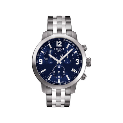 Montre Tissot homme chrono bracelet acier MATY