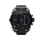 Montre Diesel homme bracelet cuir noir