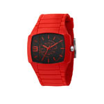Montre Diesel homme bracelet rouge