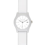 Montre Wysiwatch mixte Back to basics blanche