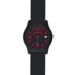 Montre Wysiwatch mixte Black Magic rouge