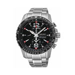 Montre Seiko homme acier bracelet acier