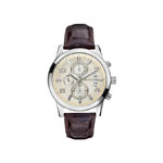 Montre Guess homme chronographe bracelet cuir