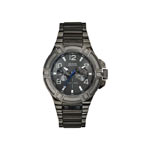 Montre Guess homme multifonctions acier noir