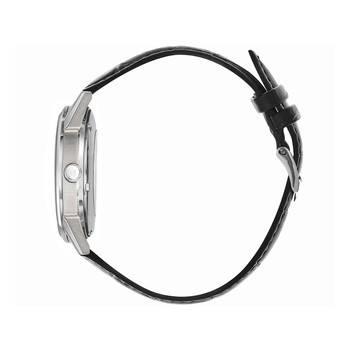Montre Lip homme acier bracelet cuir