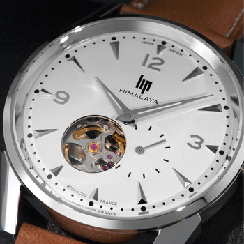 Montre Lip mixte automatique acier cuir