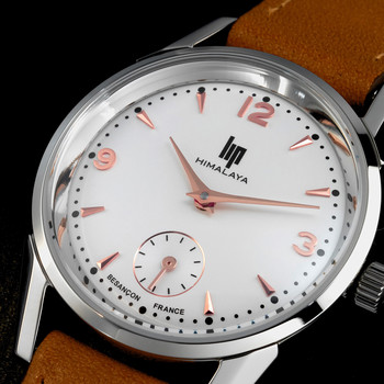 Montre Lip mixte acier cuir