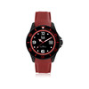 Montre Ice-Watch homme large silicone rouge - vue V1