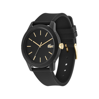 Montre Lacoste homme résine silicone noir
