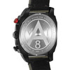 Montre AVI-8 homme chronographe acier noir cuir - vue V3