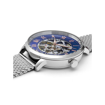 Coffret montre Pierre Lannier homme automatique acier cuir