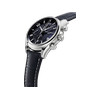 Montre Frédérique Constant homme automatique chronographe acier cuir bleu - vue V2