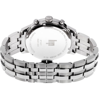 Lip herenhorloge van roestvrij staal met chromen armband