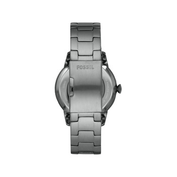 Montre FOSSIL homme automatique bracelet acier gris anthracite