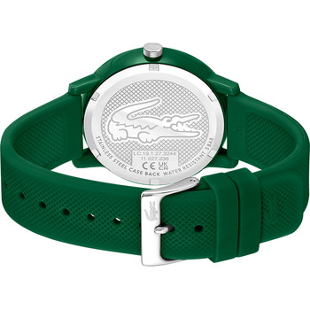 Montre Lacoste.12.12 homme résine bracelet silicone vert