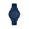 Montre Lacoste 12.12. homme résine bracelet silicone bleu - vue V1