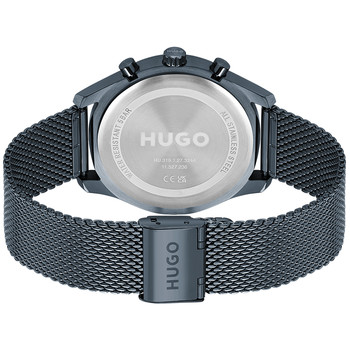 HUGO Chase men's watch steel bracelet blue