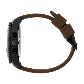 Montre ICE WATCH homme chronographe plastique bracelet caoutchouc noir