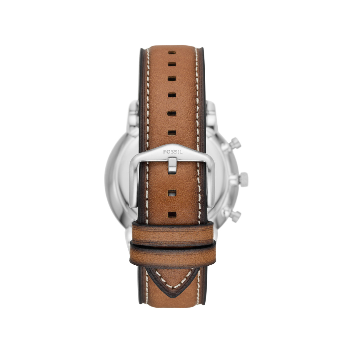 Montre FOSSIL Neutra homme chronographe, bracelet cuir marron - vue 3
