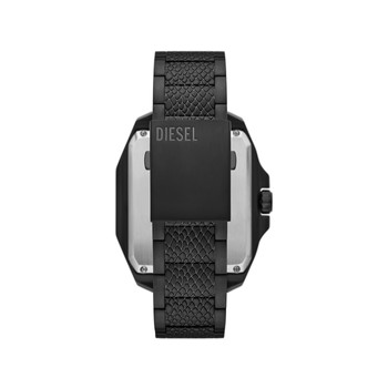 DIESEL Flayed automatisch herenhorloge staal zwart