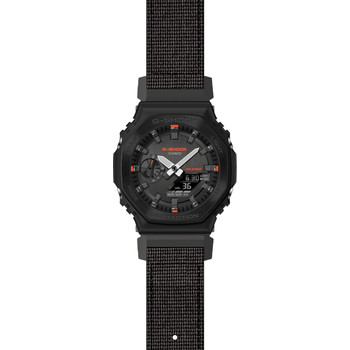 G-SHOCK men's watch with black resin bracelet