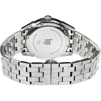 Montre LIP Himalaya homme acier bracelet métal argent
