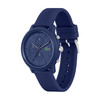 Montre LACOSTE.12.12 chrono homme TR90 bleu  bracelet silicone bleu - vue VD1