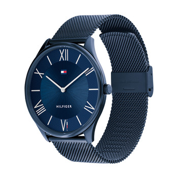 Montre TOMMY HILFIGER Becker homme bracelet acier bleu