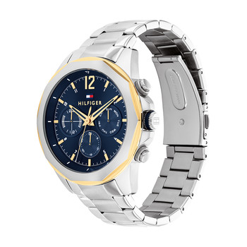 Montre TOMMY HILFIGER Lars homme bracelet acier doré jaune