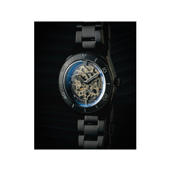 Montre SPINNAKER Midcroft homme automatique bracelet acier noir