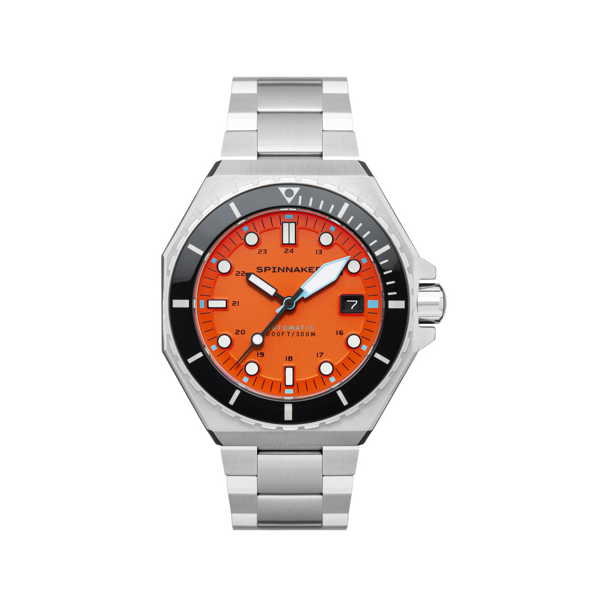 SPINNAKER Dumas automatisch herenhorloge met stalen armband