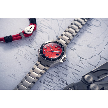 Montre SPINNAKER Dumas homme automatique bracelet acier