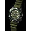 Montre CITIZEN promaster marine homme eco-drive acier bracelet silicone vert olive - vue VD1