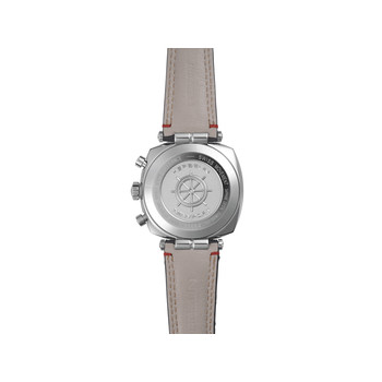 Montre HERBELIN Newport Heritage homme acier bracelet cuir bleu