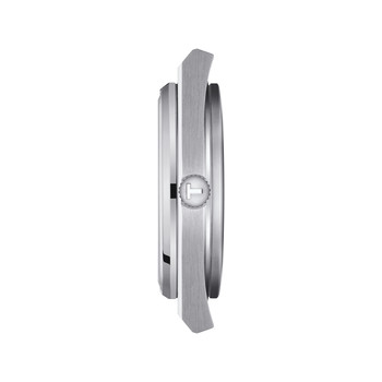 Montre TISSOT T-CLASSIC PRX 40 homme cadran vert bracelet acier gris