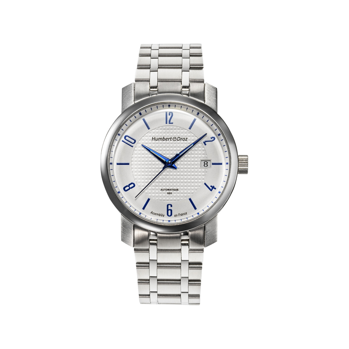 Montre HUMBERT-DROZ hd8 homme automatique, bracelet acier